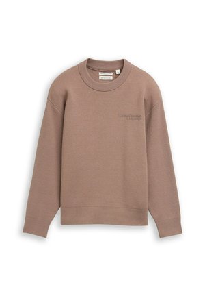 Strickpullover - taupe grey