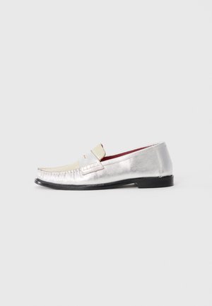 HAILEY - Moccasins - silver-coloured