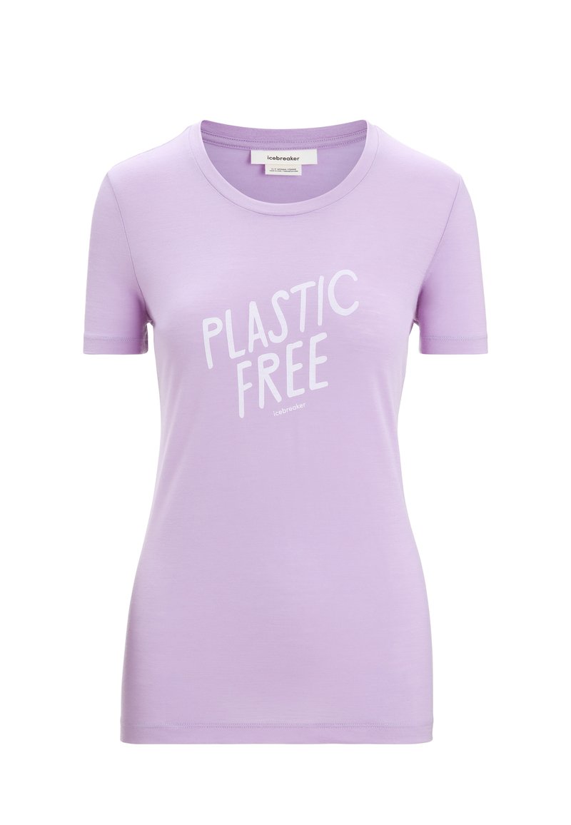 Icebreaker T-shirt print roze Icebreaker T-shirt print roze