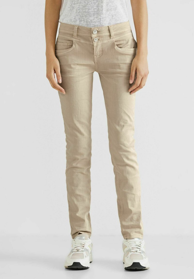Street One CASUAL FIT Slim fit jeans beige Zalando.nl