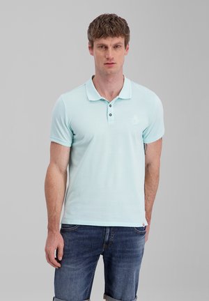 TIMEZONE, GARMENT DYE - Poloshirt - bleached aqua