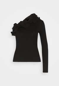 VILA Långärmad tröja - black