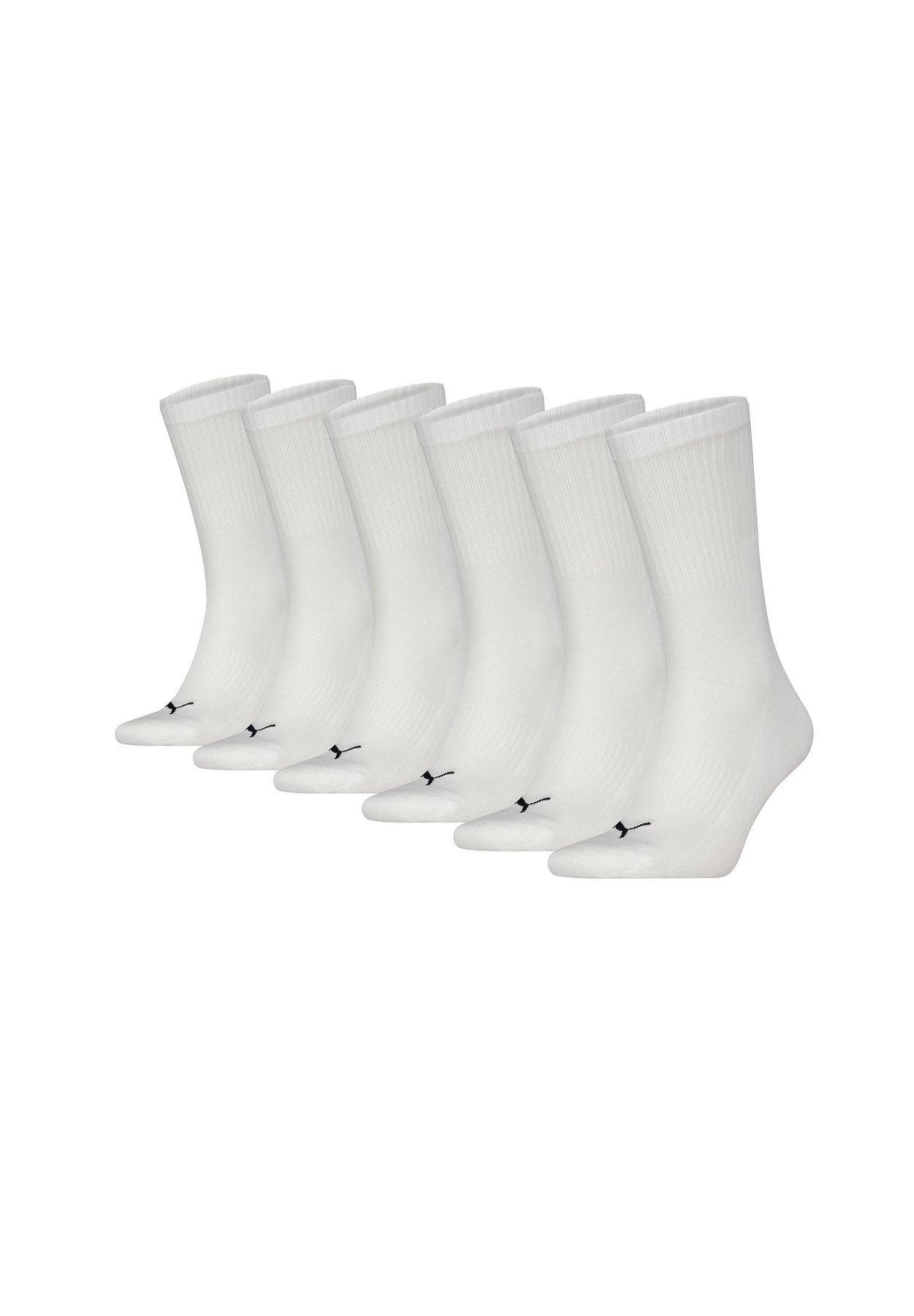 PUMA UNISEX CREW-SOCKEN UNISEX FÜR DAMEN HERREN TENNISSOCKEN 6-ER PACK