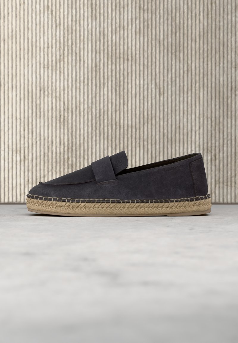 Calvin Klein - Alpargatas (gris oscuro jaspeado)