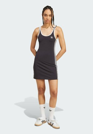 Robe fourreau - black white