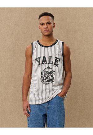 Les Deux SILAS BULLDOG TANK UNISEX - Débardeur - ivory/black