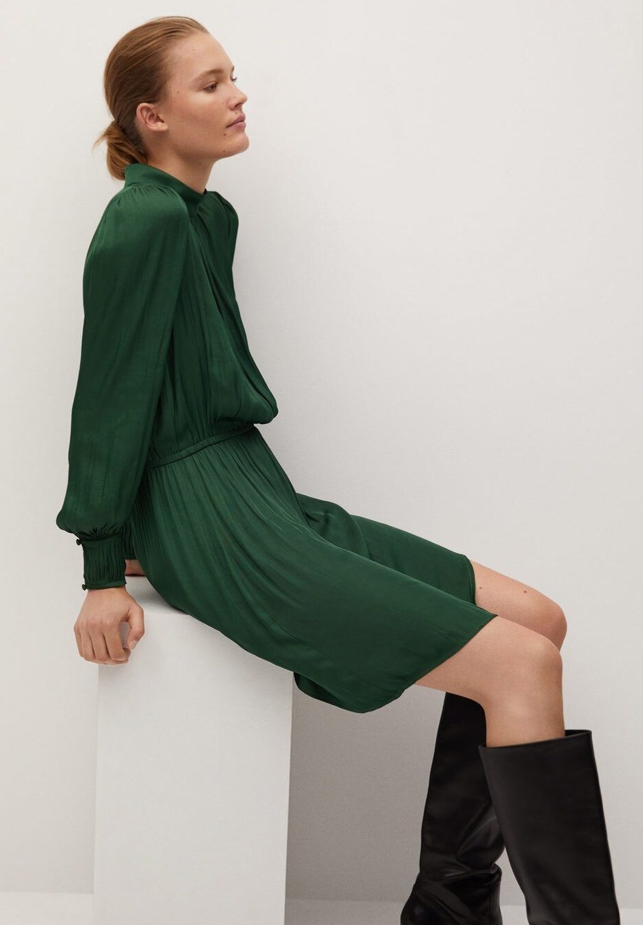 Mango Kjole grüngrønn Zalando.no Mango Kjole grüngrønn Zalando.no
