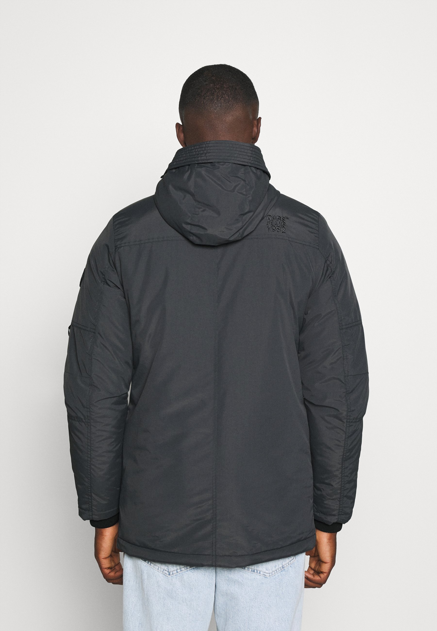 Cars Jeans AOSTA TASLON Winterjas antraGrijs Zalando.nl Cars Jeans AOSTA TASLON Winterjas blackZwart Zalando.nl