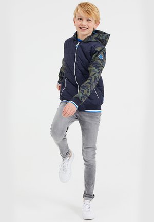 SOFTSHELL JAS - Light jacket - indigo