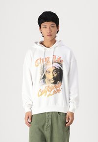 Only & Sons ONSTUPAC HOODIE UNISEX - Felpa - white