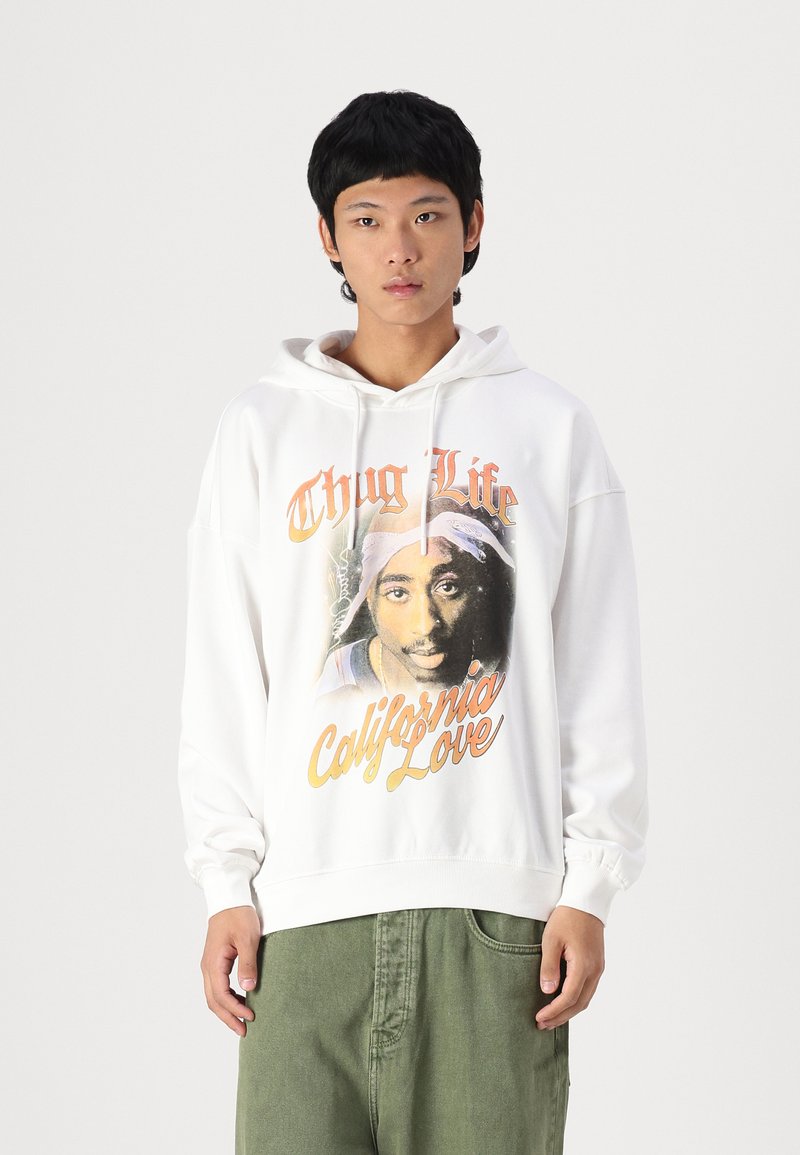 Only & Sons ONSTUPAC HOODIE UNISEX - Felpa - white