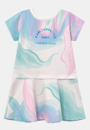 Jerseykjole - white