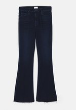 Mother THE WEEKENDER FRAY - Jeans Bootcut - dark blue denim/dark 