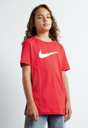 Nike Sportswear TEE CLUB UNISEX - Camiseta estampada - university red
