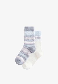 Neselectat, black pastel fairisle