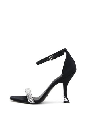 High heeled sandals - nero