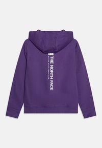 The North Face VERTICAL GRAPHIC OVERSIZED HOODIE UNISEX - Mikina s kapucňou - peak purple