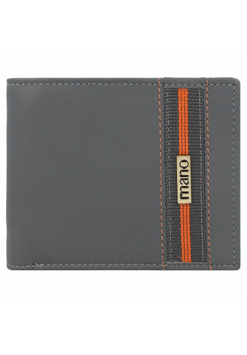 mano DON LEONARDO  RFID  - Geldbörse - grau