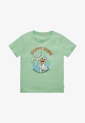 MIT PRINT - T-shirt print - soft neo green