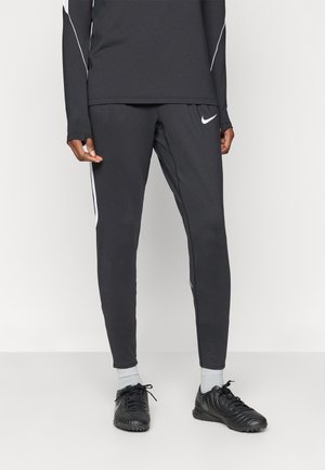 PANT  - Tracksuit bottoms - black/white