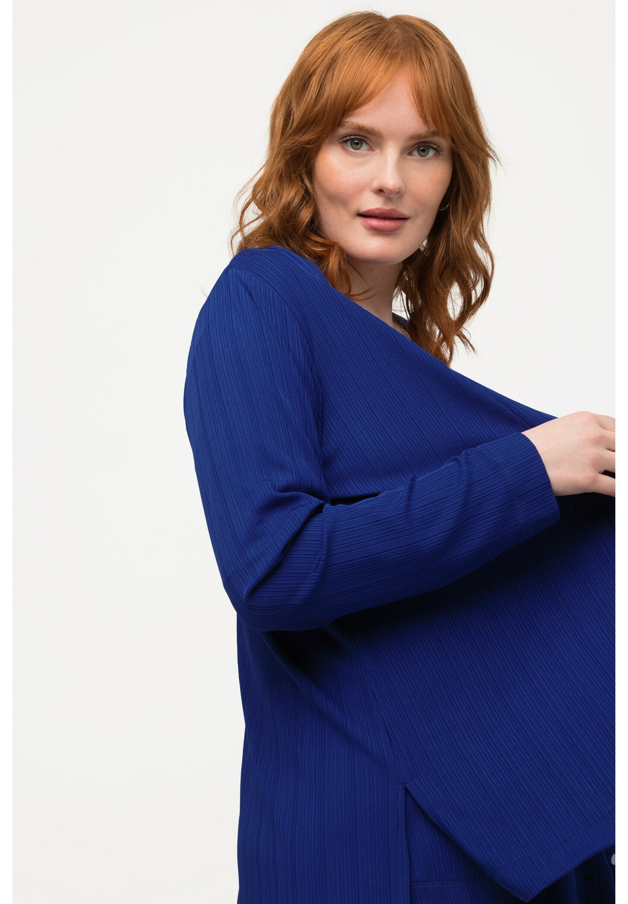 Ulla Popken – Maglione Cardigan Donna Con Struttura A Coste, Taglie Forti - 2