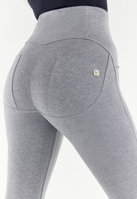 Freddy PUSH UP WR UP CURVY VITA ALTA - Pantalones - grigio mélange