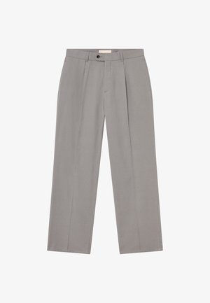 BLKVIS, SCRIPT NY TROUSERS UNISEX - Панталони - grey