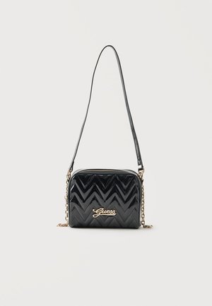 Guess, UNISEX - Schoudertas - jet black