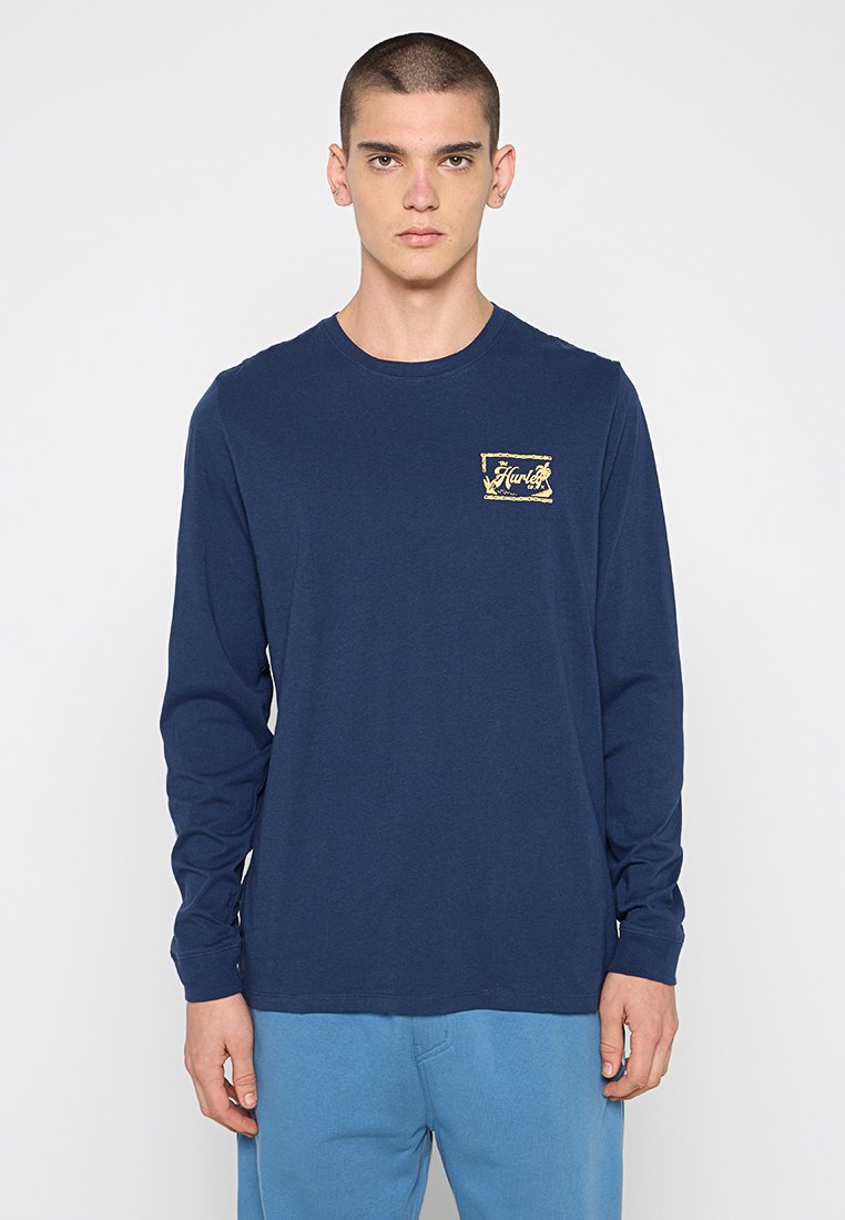 hurley Longsleeve donkerblauw