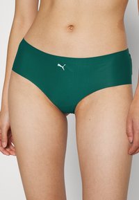 Puma WOMEN SEAMLESS HIPSTER 2 PACK - Cuecas - varsity green