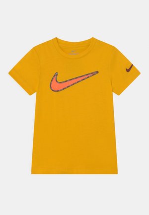 RIBBON FUTURA TEE UNISEX - Triko s potiskem - yellow ochre