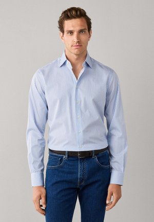 Hackett London, HACKETT LONDON SHIRT INTERLINE STR BLAZER - Hemd - light blue