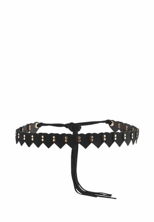 Next HEART TASSLE - REGULAR FIT - Riem - black