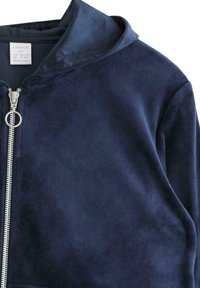 Lindex VELOUR JACKET - Sweatjacke - navy