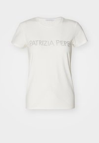 Patrizia Pepe MAGLIA - T-shirt print - bianco