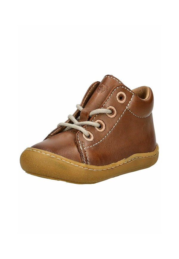 Lauflernschuh – cognac