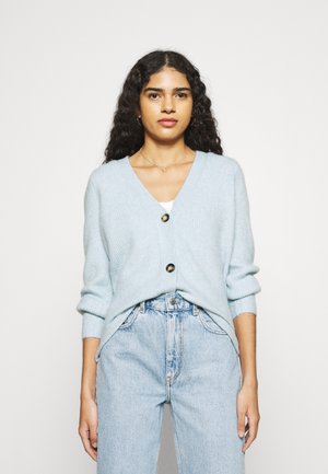 BUTTON CARDIGAN - Kofta - baby blue