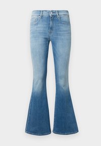 JOELLA PANTS - Jeans a zampa - light blue