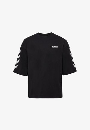 OVERSIZED WILLY SW - Majica kratkih rukava s printom - black