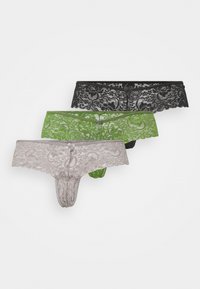 Não selecionado, black/grey/green