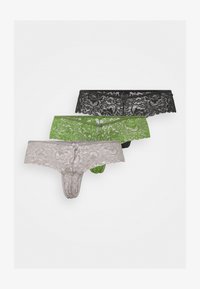 Selecionado, black/grey/green