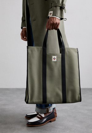 Bally SOFT EASY TOTE - Cabas - military/black