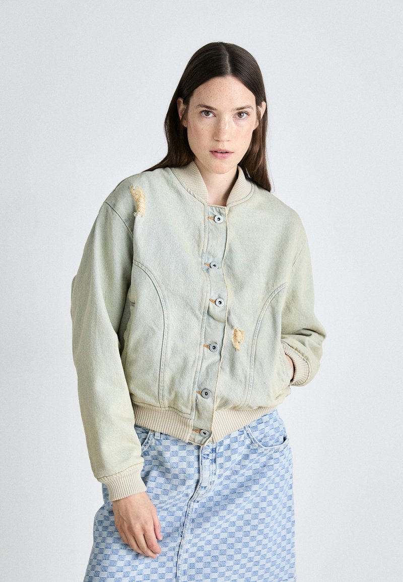 HUGO GAMOA - Bomberjacke - light/pastel blue/hellblau - Zalando