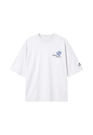 Project X Paris, T-SHIRT FLORAL - T-shirt imprimé - blanc