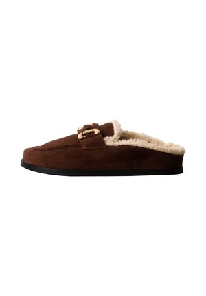 JOIA PARIS, MULES À ENFILER JOIA - Hjemmesko - marron