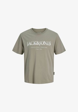 Jack & Jones, Plus Size - T-shirt imprimé - vetiver