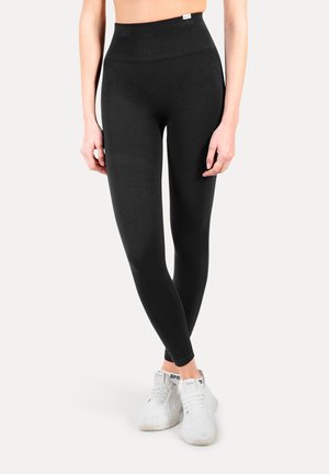SEAMLESS STRIPES MIRIEL - Leggings - schwarz