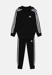adidas Performance ESSENTIALS 3-STRIPES SHINY TRACK SUIT