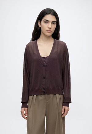 BOSS FARCISOX - Gilet - dark brown