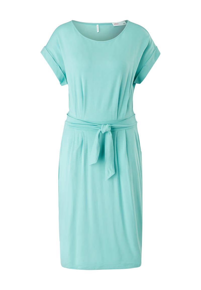 Damen Freizeitkleider | s.Oliver Strickkleid turquoise/türkis - HS24614 Damen Freizeitkleider | s.Oliver Strickkleid turquoise/türkis - HS24614